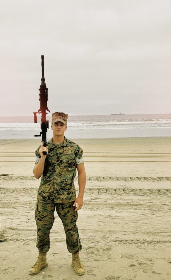 Patrick on beach