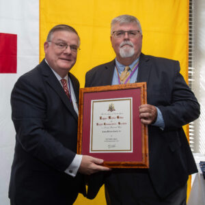 Knight Commander Aiken and Skip Smith